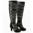 Black Butler Undertaker Black Shoes Cosplay Boots