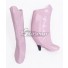 My Hero Academia Boku No Hero Akademia Ochako Uraraka Pink Shoes Cosplay Boots