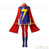Ms. Marvel Cosplay Costume for Captain Marvel Cosplay