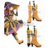 Sword Art Online Yuuki Asuna Yuki Asuna Orange Shoes Cosplay Boots