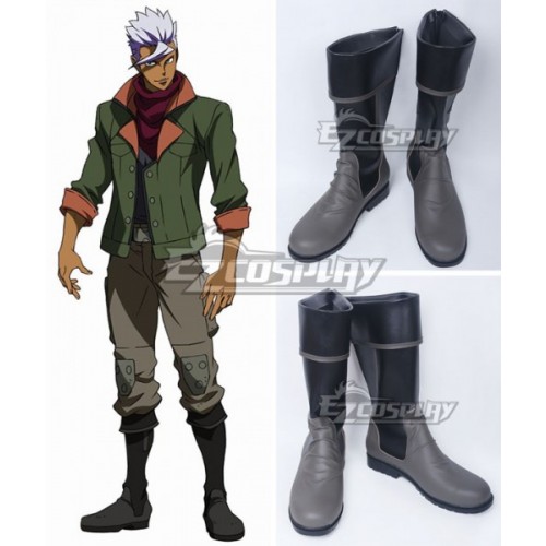 Mobile Suit Gundam Iron-Blooded Orphans Orga Itsuka Shoes Cosplay Boots