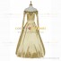 Once Upon A Time Season 3 Cosplay Belle Costume Golden Dress