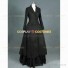 Victorian Style Edwardian Punk Dress + Coat Black