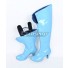 Senki Zesshou Symphogear Tsubasa Kazanari Blue Shoes Cosplay Boots