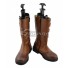 Devil May Cry Nero Brown Shoes Cosplay Boots