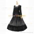 Marie Antoinette Gothic Steampunk Velvet Ball Gown Dress