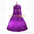 Victorian Gothic Lolita Reenactment Rococo Southern Belle Purple Ball Gown Dress