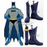 DC Comics Batman Bruce Wayne Blue Shoes Cosplay Boots