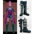 League of Legends LOL Slayer Jinx the Loose Cannon Dark Green Shoes Cosplay Boots