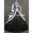 Marie Antoinette Royal Queen Renaissance Dress Evening Gown Prom Silver