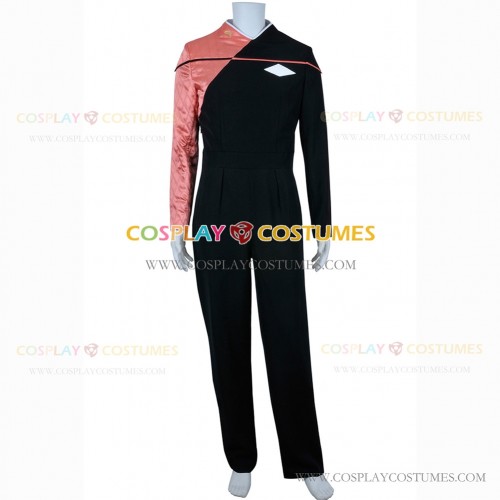 Starfleet 29th Science Costume for Star Trek Cosplay Orange Jumpsuit Uniform