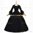 Victorian Style Marie Antoinette Black Ball Gown Prom