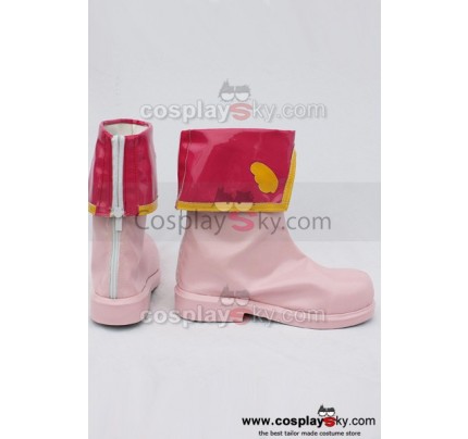 Card Captor Sakura Cosplay Shoes Boots Pink