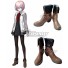 Fate Grand Order Mash Kyrielight Shielder Brown Shoes Cosplay Boots