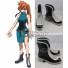 My Hero Academia Boku no Hero Akademia Itsuka Kendo Battle Suit Black Grey Shoes Cosplay Boots