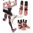 Tekken Lucky Chloe Cosplay Pink Shoes Cosplay Boots