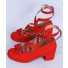 Miss Kobayashi's Dragon Maid Kanna Kamui Red Cosplay Shoes