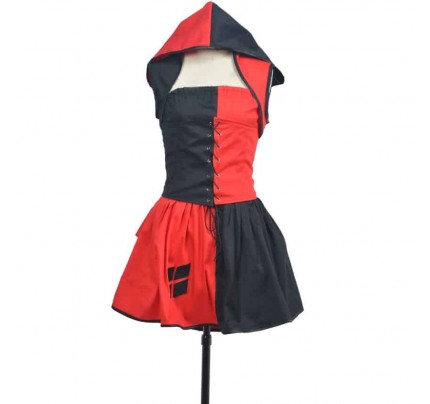 Batman Harley Quinn Dress Cosplay Costume