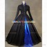 Gothic Renaissance Prom Black Victorian Style Queen Dress