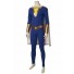 Shazam Captain Marvel Billy Batson Blue Cosplay Costume