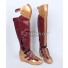 DC Wonder Woman 2017 Movie Diana Prince Red Shoes Cosplay Boots