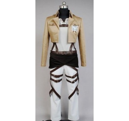 Attack On Titan Eren Jaeger Cosplay Costume