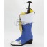 BlazBlue Alter Memory Noel Vermillion Blue Shoes Cosplay Boots