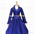 Victorian Style Southern Belle Gothic Lolita Royal Blue Ball Gown Dress