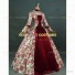 Deluxe Victorian Style Faire Queen Floral Gown Dress Beige