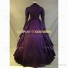 Victorian Lolita Vintage Ball Gown Prom Little Women Royal Dress Royal Purple