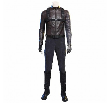 The Falcon And The Winter Soldier Bucky Barnes Winter Soldier Cosplay Costume