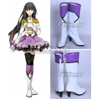 Tsukiuta. Yuki Hanazono Fluna January White Shoes Cosplay Boots