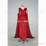 Once Upon a Time in Wonderland Cosplay Anastasia Red Queen Costume Dress