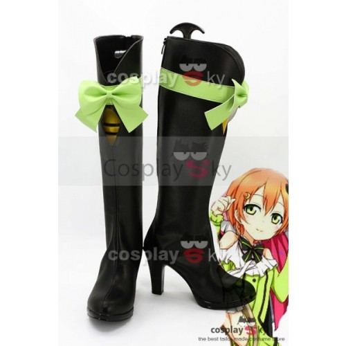LoveLive! Season 2 KiRa-KiRa-Sensation! Rin Hoshizora Boots Cosplay Shoes
