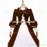 Victorian Style 18th Century Southern Belle Masquerade Brown Ball Gown Dress