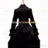 Gothic Lolita Victorian Rococo Stage Long Luxury Black Dress Ball Gown