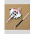 39" ELSWORD Aisha Elemental Master Wand PVC Cosplay Prop