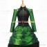 Gothic Victorian Marie Antoinette Theater Layered Evening Gown Green Dress