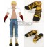 RWBY Haven Academy Team SSSN Sun WuKong Black Yellow Cosplay Shoes