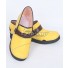 Overwatch OW Tracer Lena Oxton Yellow Cosplay Shoes