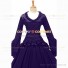 Southern Belle Retro Gothic Lolita Falbala Evening Ball Gown Purple Dress