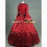 Victorian Style Reenactment Theatrical Premium Quality Costume Fancy Dress Garnet