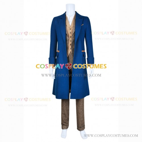 Fantastic Beasts and Where to Find Them Cosplay Newt Scamander Costume