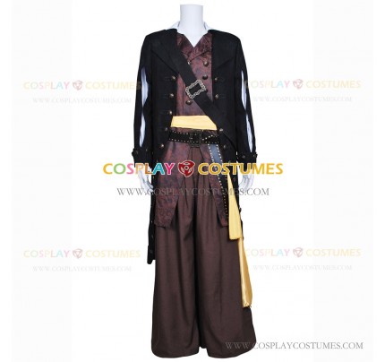 Pirates Of The Caribbean Cosplay Barbossa Costume Full Set