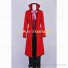 Black Butler Cosplay Kuroshitsuji Costume Grell Sutcliff Red Trench Coat Vest Outfit