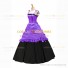 Reenactment Gothic Lolita Civil War Victorian Ball Gown Light Purple Dress