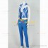 The Flash Cosplay Captain Cold Leonard Snart Costume Blue Uniform