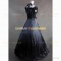 Elegant Southern Belle Civil War Lolita Ball Gown Dress Black Black