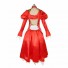 Fate Extra Red Saber Nero Cosplay Costume