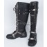 Kingsglaive: Final Fantasy XV FF15 Nyx Ulric Black Shoes Cosplay Boots